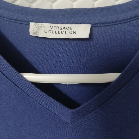 VERSACE Collection V neck t shirt tee - Picture 5 of 7